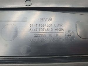 Накладка на порог салона Bmw 5 E60 задн. прав. — фото 2
