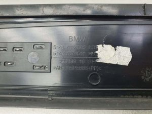 Накладка на порог салона Bmw 5 E60 задн. лев. — фото 1