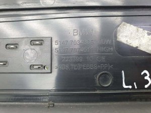 Накладка на порог салона Bmw 5 E60 задн. лев. — фото 2