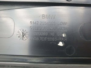 Накладка на порог салона Bmw 5 E60 перед. лев. — фото 4