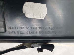 Накладка на порог салона Bmw 7 F02 задн. лев. — фото 3