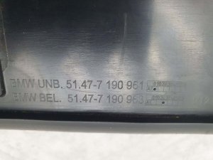 Накладка на порог салона Bmw 7 F02 задн. лев. — фото 4