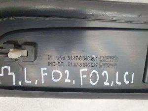 Накладка на порог салона Bmw 7 F02 задн. лев. — фото 3